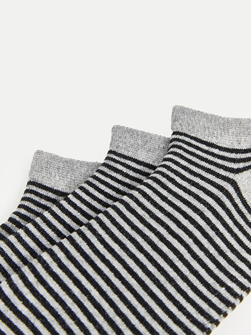 ?izgili Erkek Patik ?orap 3l? - Waikiki фото 3