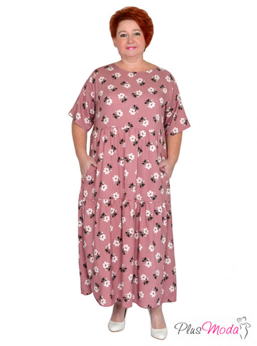 Платье Модель №1460 размеры 44-84 - Plusmoda фото 9