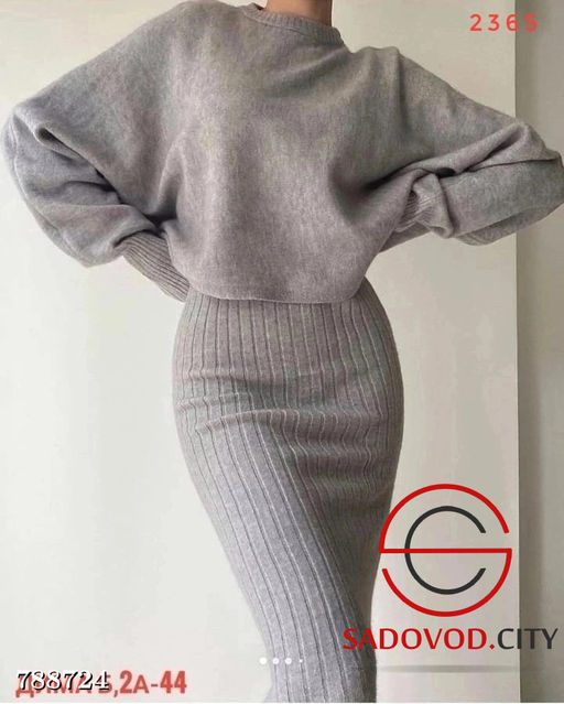 Женское платье с кофтой двойка - Bruno фото 4