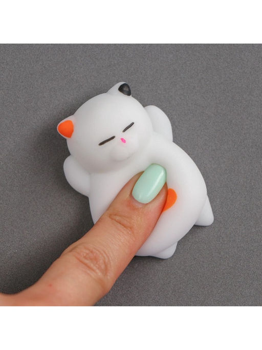 Сквиш антистресс «Кошечка», набор мялок 3 шт., белый