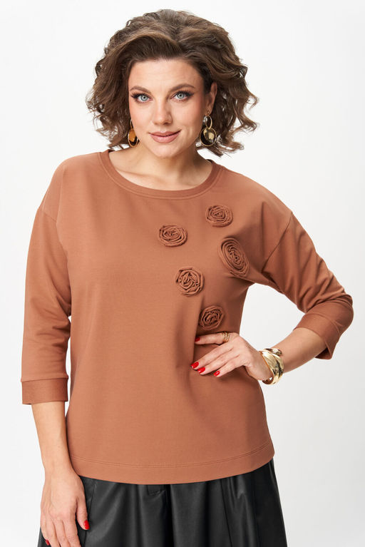 Джемпер Rumoda 2268-Р коричневый