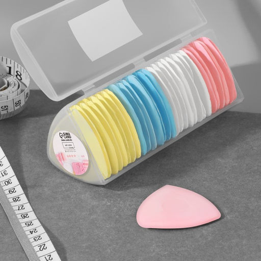 Мел портновский, 30 шт., разноцветный