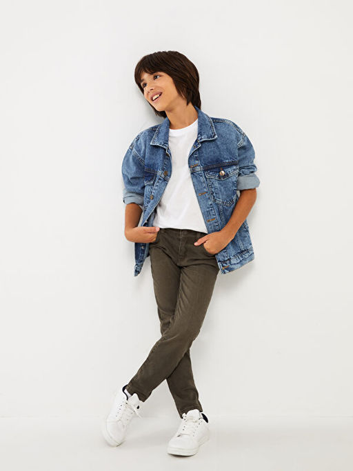 Super Skinny Fit Erkek ?ocuk Jean Pantolon