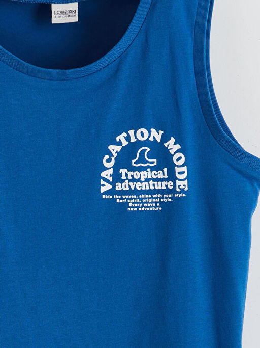 Bisiklet Yaka Erkek ?ocuk Atlet