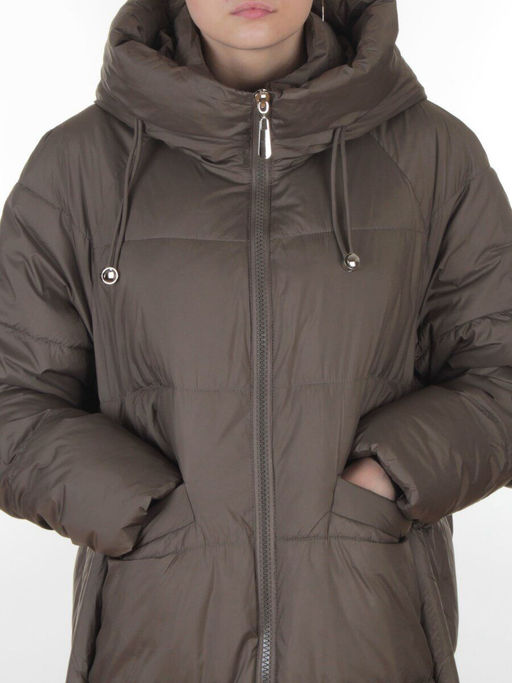 8891 SWAMP Пальто зимнее женское (200 гр. холлофайбер)