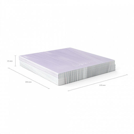 Цена за 6 шт. Тетрадь общая ученическая с пластиковой обложкой на скобе ErichKrause Pastel ассорти, География, 48 листов, клетка  фото 8