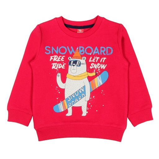 CRB wear/CWK 62486 джемпер для мальчика, красный/Ex.Cherubino