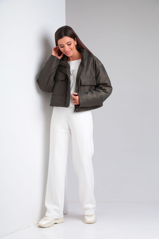 Куртка Diamant 1914-Р беж-какао фото 101