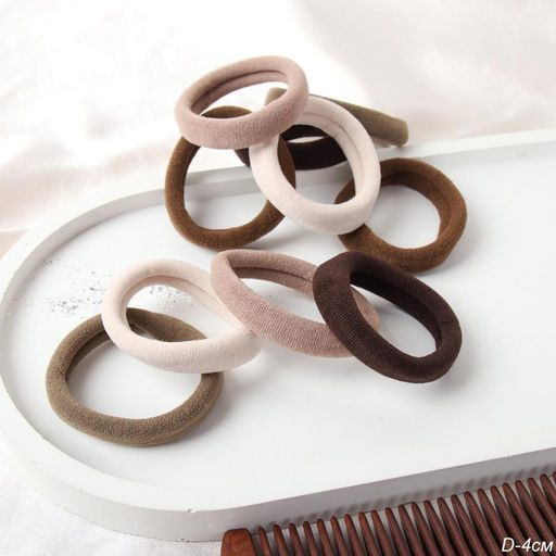 Резинка для волос набор 10 штук / N3033-4 /уп 20/320/микс