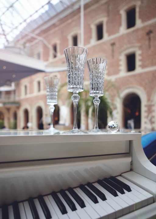 Набор фужеров (бокалов) для шампанского ЛЕДИ ДАЙМОНД 150мл 6шт