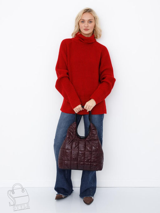 Сумка женская  58257S wine red Velina Fabbiano-Safena