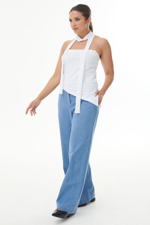 Брюки AURA 4103-164 темно-голубой  фото 4