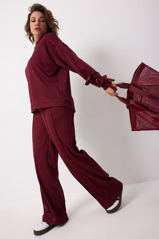 Свитшот BegiModa 4139 вишня  фото 9