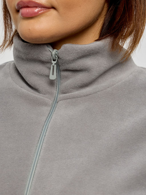 Толстовка женская из флиса Скарлет светло-серый - Амадэль фото 12