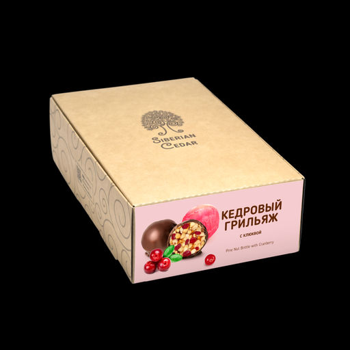 Кедровый грильяж с клюквой, 540 г | шоу-бокс - Сибирский кедр фото 5