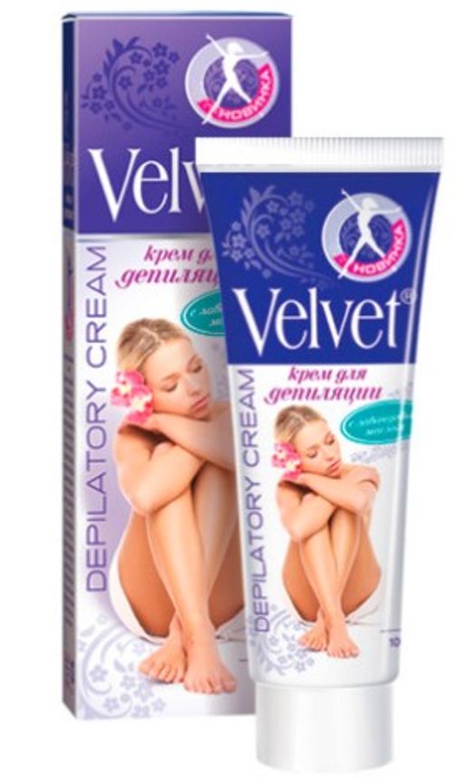 Депилятор "Велвет" с Лаванд. маслом (100мл).16 /7265/