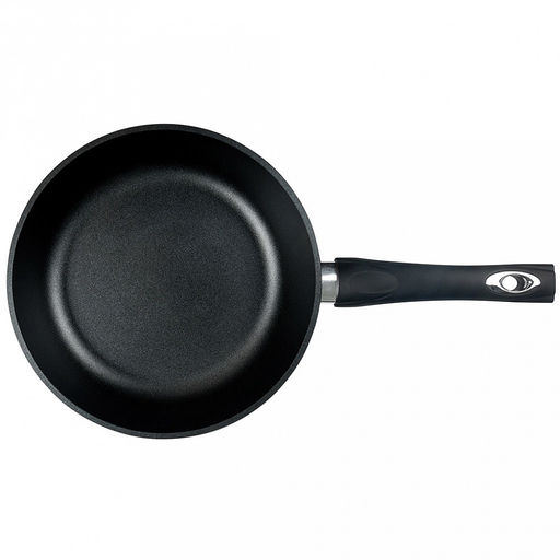 Сковорода с тефлоновым покрытием д26см "Классик", h7см, s0,42см, ручка из термостойкого пластика (Россия)
