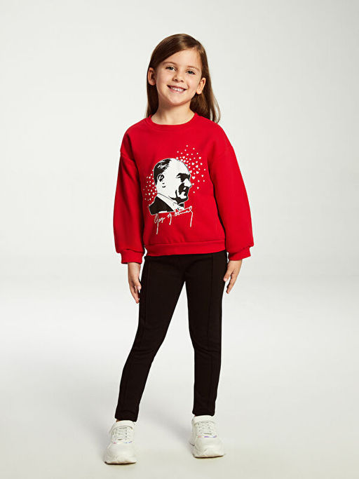 Beli Lastikli K?z ?ocuk Basic Tayt