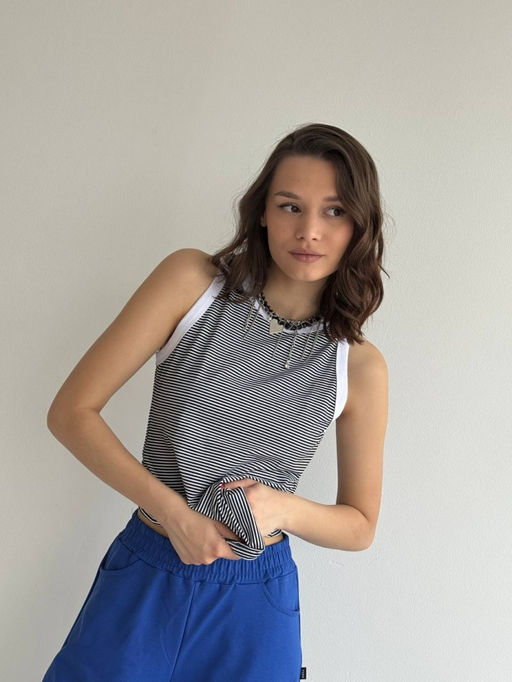 Топ тельняшка 100% вискоза - Knitka wear фото 2