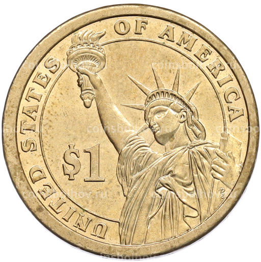 Монета 1 доллар 2009 года (Р) США 11-й президент США Джеймс Полк