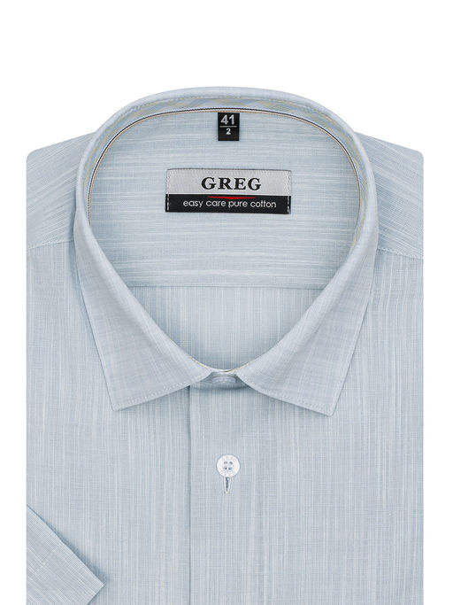 Сорочка мужская короткий рукав GREG 210/201/4192/1p  фото 2