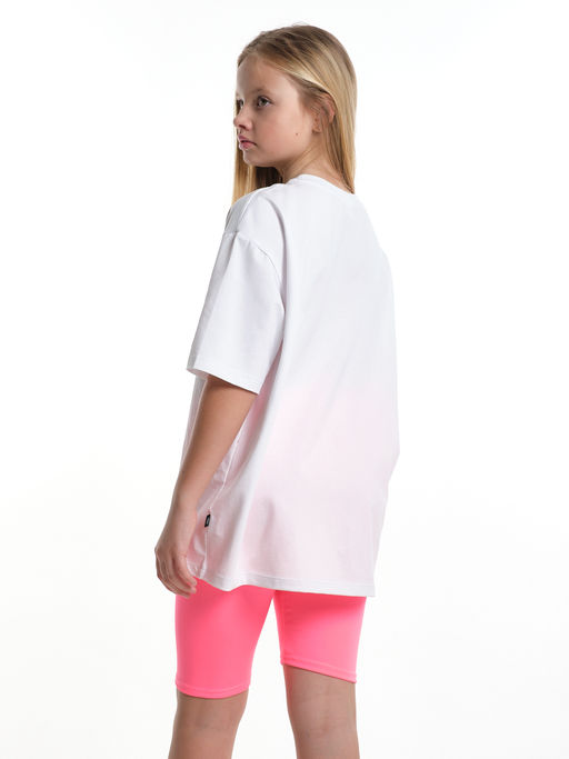 Футболка I JUST NEED 22-9002 белый - Mini maxi фото 2