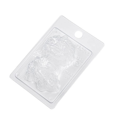 Форма для шоколада и конфет Выдумщики «Дракончик Мила», размер изделия 10×6.5×3 см, пластик, прозрачная