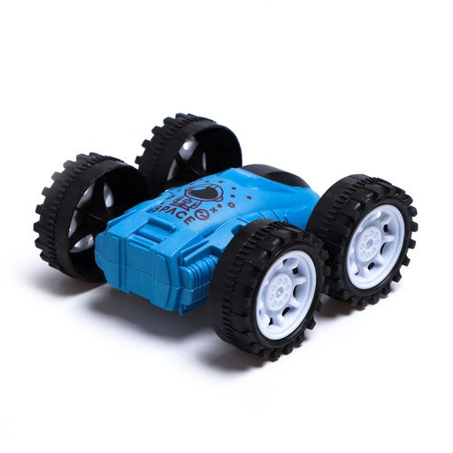 Перевёртыш инерционный Машинка-перевертыш, цвет синий - Автоград фото 4