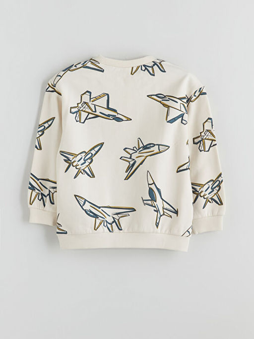 Bisiklet Yaka Erkek ?ocuk Sweatshirt ve E?ofman Alt