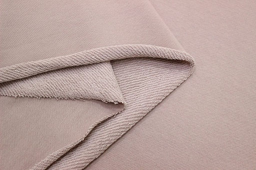 Футер-петля диагональ 3-х нит. цв.Бежево-розовая пудра, ш.1.85м, Пенье, хлопок-65%, п/э-35 - Купава фото 6