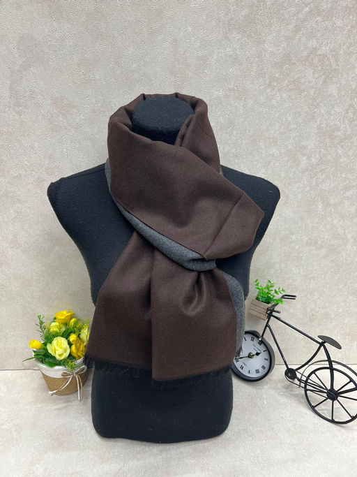 Тёплый платок из шерсти мультицвет