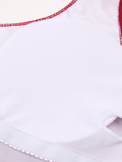 Купальник женский слитный MINAKU Basic с открытой спиной, размер 44, бордовый