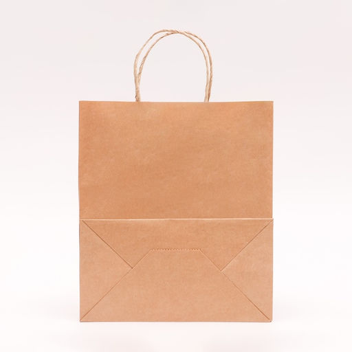 Цена за 3 шт. Пакет бумажный подарочный новогодний крафт, «Новогодний шар»