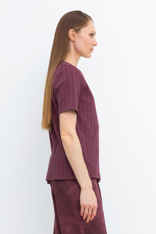 ЕВТ 3217/сливовое вино фуфайка жен