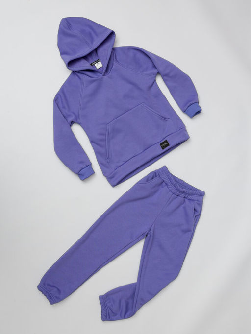 Детский костюм утепленный Футер 3х нитка С НАЧЁСОМ - Knitka wear фото 2