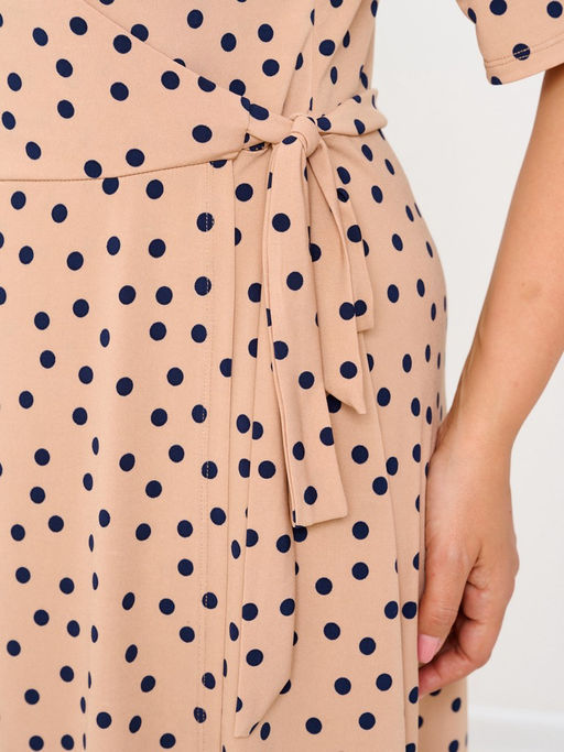 Платье MR008SS3 beige/blue - Maxroses фото 5