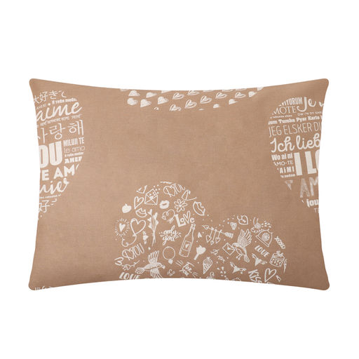 Комплект наволочек Этель Te amo (вид 3), 50х70 см - 2 шт, 100% хлопок, бязь  фото 2