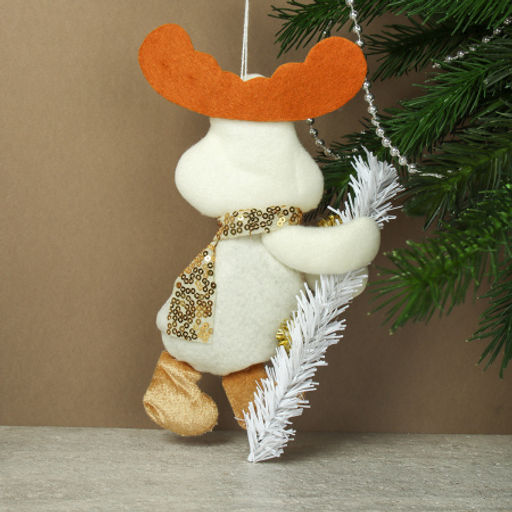 Цена за 1 шт. Новогоднее украшение 14х21 см / LC24Y-013 /уп 150/600/ (Дед Мороз ) - Галеонтрейд фото 5