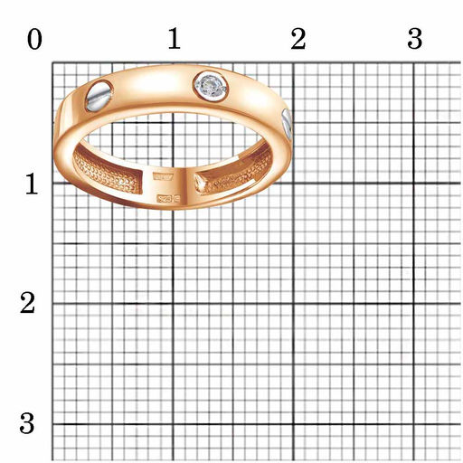 КОЛЬЦО 23815317Д - Красная пресня фото 2