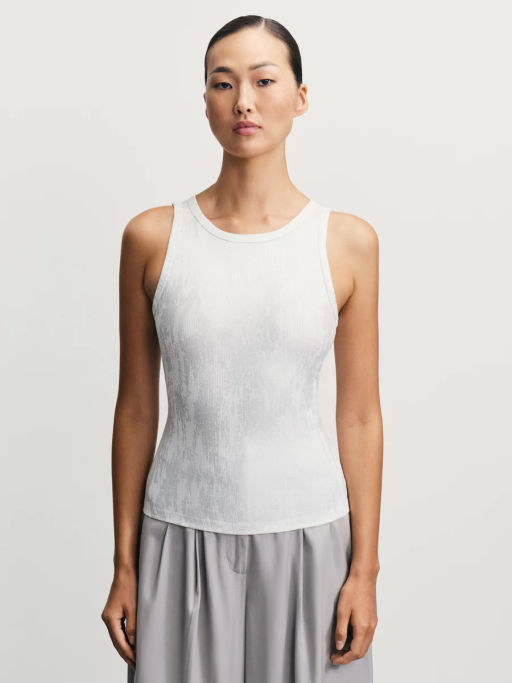 Майка с металлизированным накатом / Zarina  фото 3