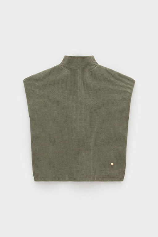 ЕВ 30235/ш/светлый хаки жилет жен