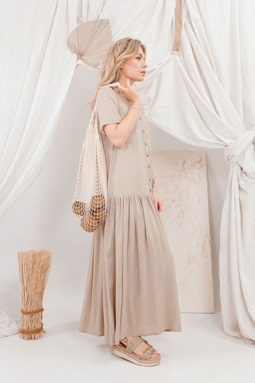 Платье AMORI 9693 телесный  фото 2