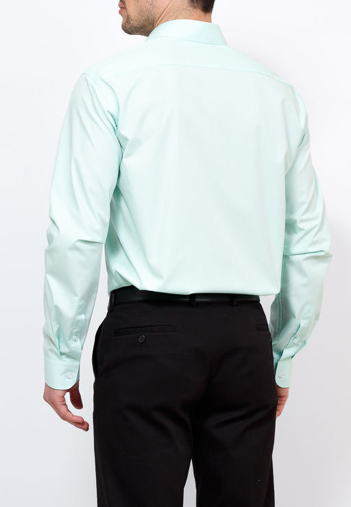 Сорочка мужская длинный рукав GREG 410/139/FR MINT/Z  фото 2
