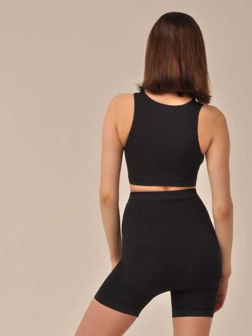 Моделирующий топ на широких бретелях - My фото 23