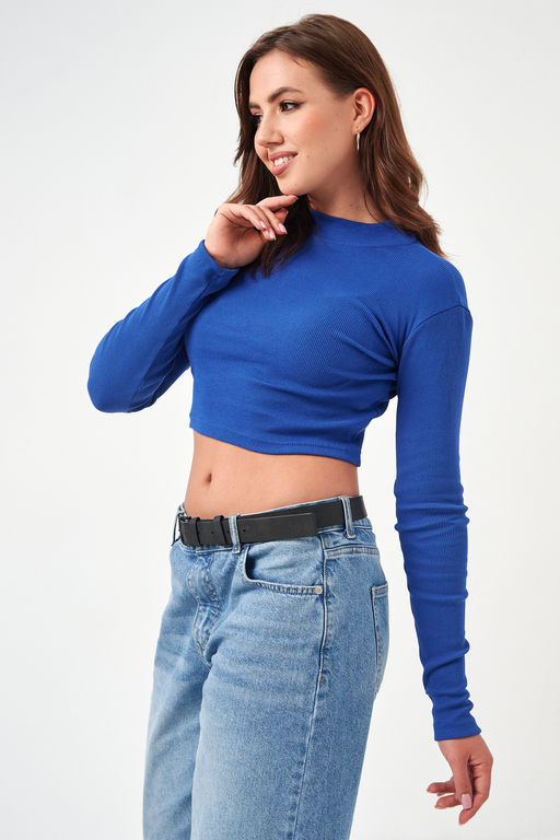 52719 водолазка женская укороченная - Натали фото 6