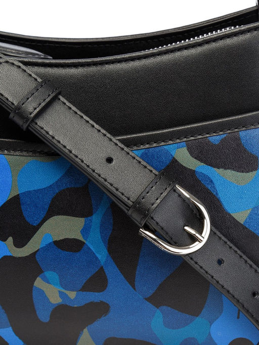 Сумка ELEGANZZA ZQ74-7871B blue/black
