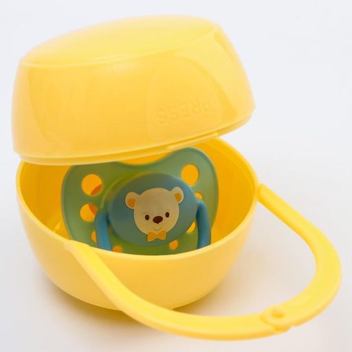 Контейнер для хранения и стерилизации детских сосок и пустышек, цвет желтый - Крошка я фото 4