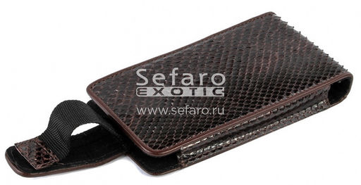 Чехол для смартфона из кожи питона