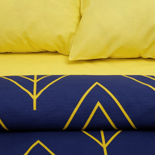 Постельное бельё Этель евро Жёлтый лепесток 200х217, 240х220, 70х70-2 шт  фото 4