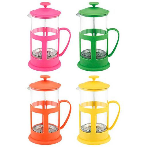 Чайник/кофейник (кофе-пресс) пластик PFP01-600ML, цвета в ассортименте 950077 - Mallony фото 3